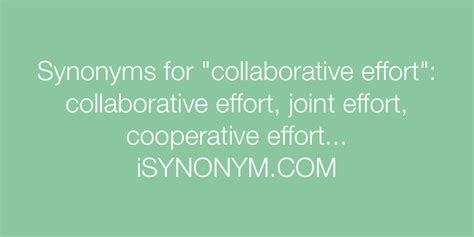 synonyme collaboratif